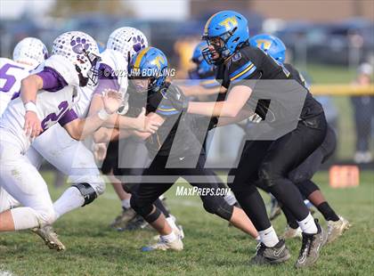 Thumbnail 3 in Tri-Valley vs Wilmington (IHSA 2A Round 2) photogallery.