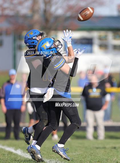 Thumbnail 3 in Tri-Valley vs Wilmington (IHSA 2A Round 2) photogallery.