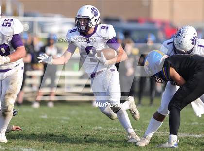 Thumbnail 3 in Tri-Valley vs Wilmington (IHSA 2A Round 2) photogallery.