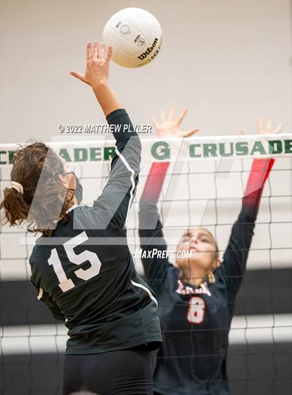 Thumbnail 1 in Carolina Friends vs. Berean Baptist Academy (Grace Christian School Crusader Classic) photogallery.