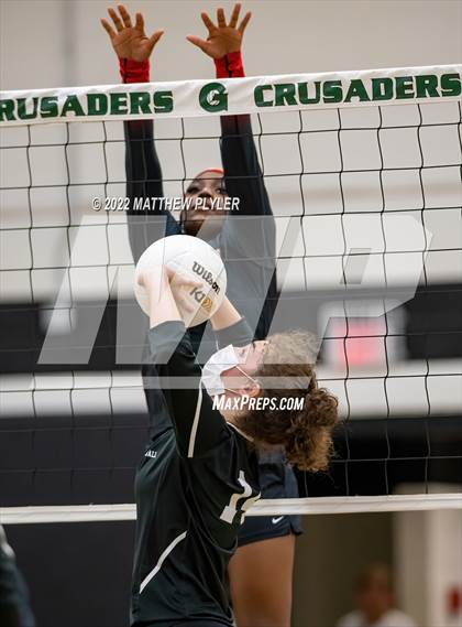 Thumbnail 3 in Carolina Friends vs. Berean Baptist Academy (Grace Christian School Crusader Classic) photogallery.