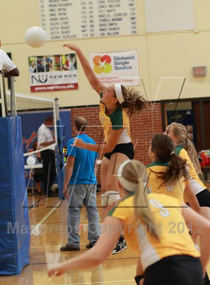 Thumbnail 1 in Carroll vs Kapaun Mt. Carmel (Wichita South Triangular) photogallery.