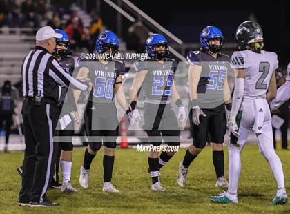 Thumbnail 1 in Eagle vs Coeur d'Alene (5A State Playoff) photogallery.