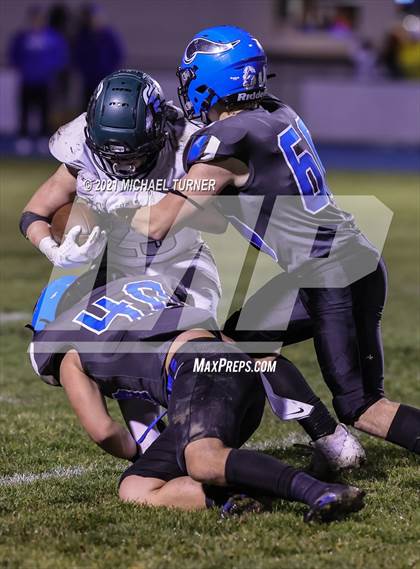 Thumbnail 3 in Eagle vs Coeur d'Alene (5A State Playoff) photogallery.
