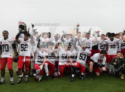 Thumbnail 3 in Cromwell/Portland vs. Bloomfield (CIAC Class S Final) photogallery.