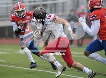 Thumbnail 3 in Cromwell/Portland vs. Bloomfield (CIAC Class S Final) photogallery.