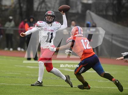 Thumbnail 3 in Cromwell/Portland vs. Bloomfield (CIAC Class S Final) photogallery.