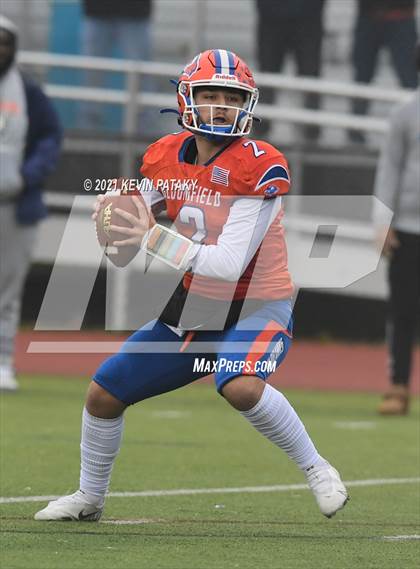 Thumbnail 3 in Cromwell/Portland vs. Bloomfield (CIAC Class S Final) photogallery.