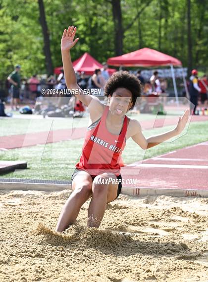 Thumbnail 2 in New Jersey Athletic Conference Meet (Long Jump) photogallery.