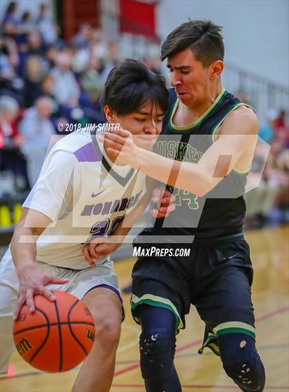 Thumbnail 1 in Hope Christian vs. Manzano (Albuquerque Academy Joe Armijo Basketball Classic) photogallery.