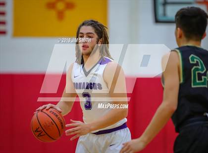 Thumbnail 1 in Hope Christian vs. Manzano (Albuquerque Academy Joe Armijo Basketball Classic) photogallery.