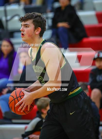 Thumbnail 2 in Hope Christian vs. Manzano (Albuquerque Academy Joe Armijo Basketball Classic) photogallery.