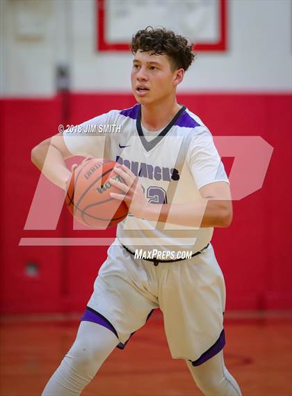 Thumbnail 2 in Hope Christian vs. Manzano (Albuquerque Academy Joe Armijo Basketball Classic) photogallery.