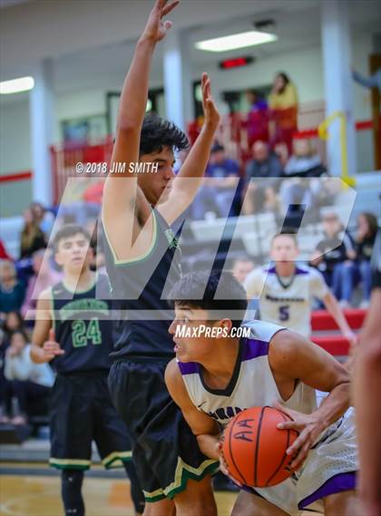 Thumbnail 2 in Hope Christian vs. Manzano (Albuquerque Academy Joe Armijo Basketball Classic) photogallery.