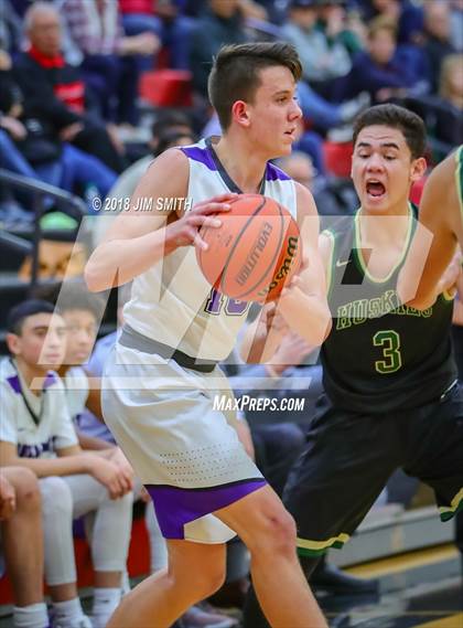 Thumbnail 3 in Hope Christian vs. Manzano (Albuquerque Academy Joe Armijo Basketball Classic) photogallery.
