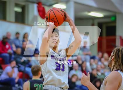 Thumbnail 2 in Hope Christian vs. Manzano (Albuquerque Academy Joe Armijo Basketball Classic) photogallery.