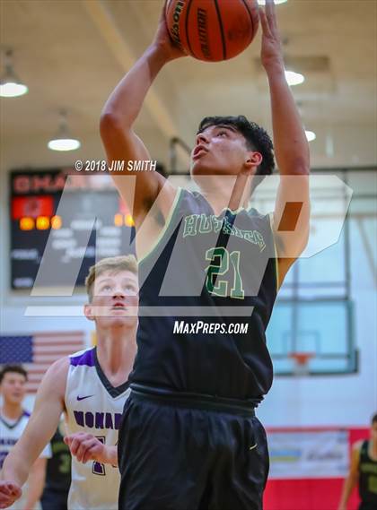 Thumbnail 3 in Hope Christian vs. Manzano (Albuquerque Academy Joe Armijo Basketball Classic) photogallery.