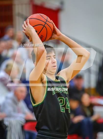 Thumbnail 3 in Hope Christian vs. Manzano (Albuquerque Academy Joe Armijo Basketball Classic) photogallery.
