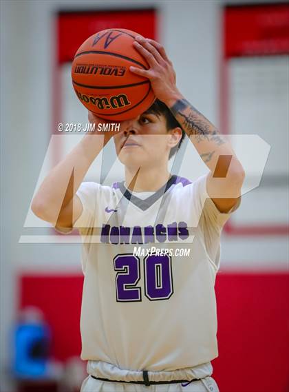 Thumbnail 1 in Hope Christian vs. Manzano (Albuquerque Academy Joe Armijo Basketball Classic) photogallery.