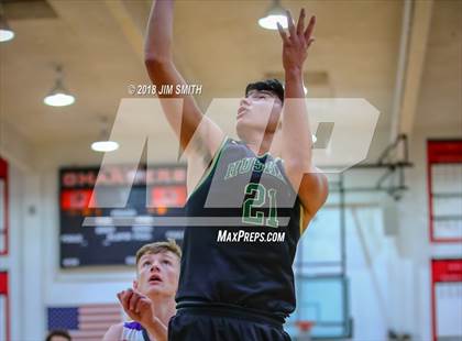 Thumbnail 1 in Hope Christian vs. Manzano (Albuquerque Academy Joe Armijo Basketball Classic) photogallery.