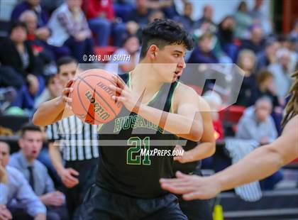 Thumbnail 1 in Hope Christian vs. Manzano (Albuquerque Academy Joe Armijo Basketball Classic) photogallery.