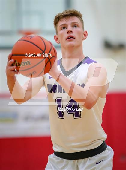 Thumbnail 1 in Hope Christian vs. Manzano (Albuquerque Academy Joe Armijo Basketball Classic) photogallery.