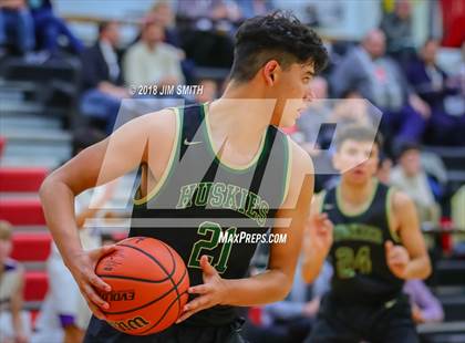 Thumbnail 3 in Hope Christian vs. Manzano (Albuquerque Academy Joe Armijo Basketball Classic) photogallery.