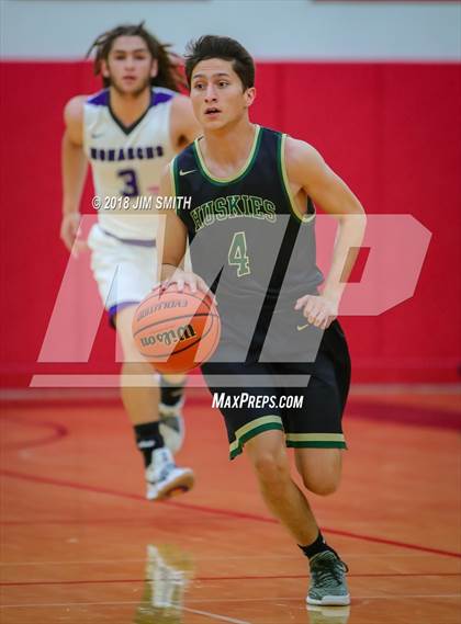 Thumbnail 3 in Hope Christian vs. Manzano (Albuquerque Academy Joe Armijo Basketball Classic) photogallery.