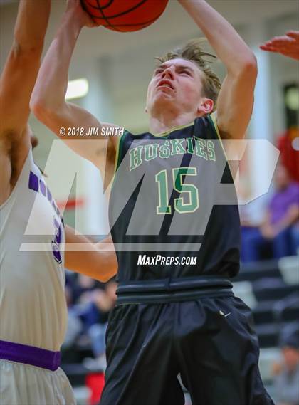 Thumbnail 1 in Hope Christian vs. Manzano (Albuquerque Academy Joe Armijo Basketball Classic) photogallery.