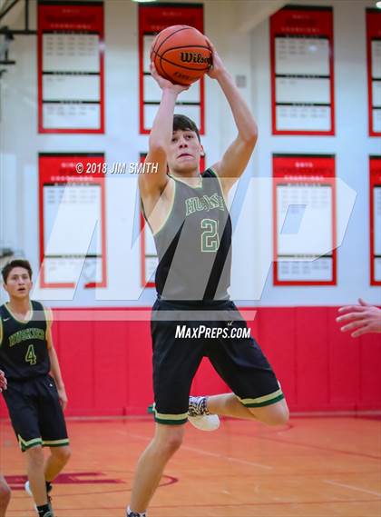 Thumbnail 1 in Hope Christian vs. Manzano (Albuquerque Academy Joe Armijo Basketball Classic) photogallery.