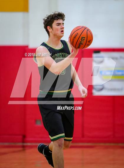Thumbnail 1 in Hope Christian vs. Manzano (Albuquerque Academy Joe Armijo Basketball Classic) photogallery.
