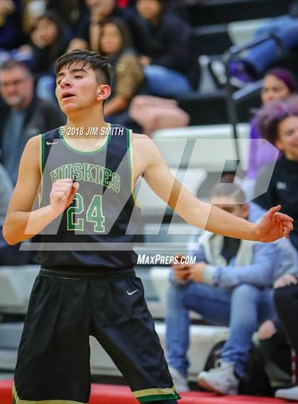 Thumbnail 2 in Hope Christian vs. Manzano (Albuquerque Academy Joe Armijo Basketball Classic) photogallery.