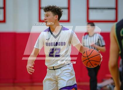 Thumbnail 2 in Hope Christian vs. Manzano (Albuquerque Academy Joe Armijo Basketball Classic) photogallery.