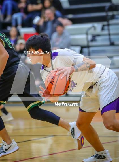 Thumbnail 1 in Hope Christian vs. Manzano (Albuquerque Academy Joe Armijo Basketball Classic) photogallery.