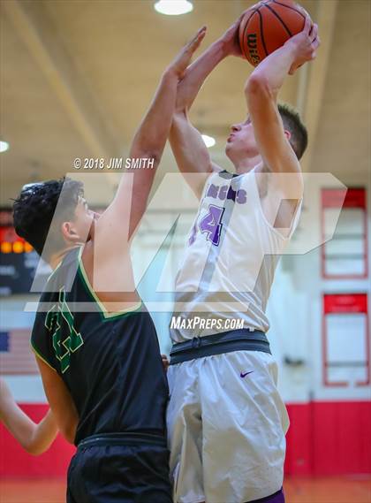 Thumbnail 2 in Hope Christian vs. Manzano (Albuquerque Academy Joe Armijo Basketball Classic) photogallery.