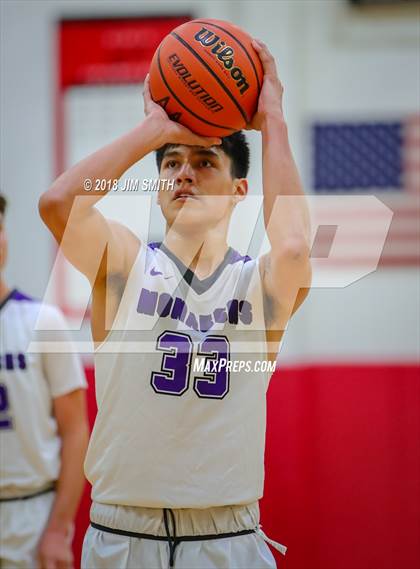 Thumbnail 1 in Hope Christian vs. Manzano (Albuquerque Academy Joe Armijo Basketball Classic) photogallery.