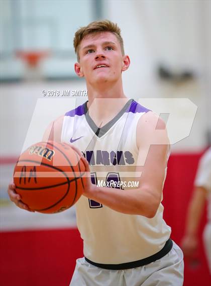 Thumbnail 1 in Hope Christian vs. Manzano (Albuquerque Academy Joe Armijo Basketball Classic) photogallery.