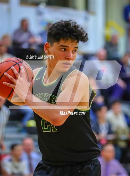 Thumbnail 1 in Hope Christian vs. Manzano (Albuquerque Academy Joe Armijo Basketball Classic) photogallery.