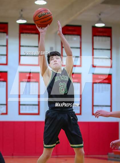 Thumbnail 3 in Hope Christian vs. Manzano (Albuquerque Academy Joe Armijo Basketball Classic) photogallery.