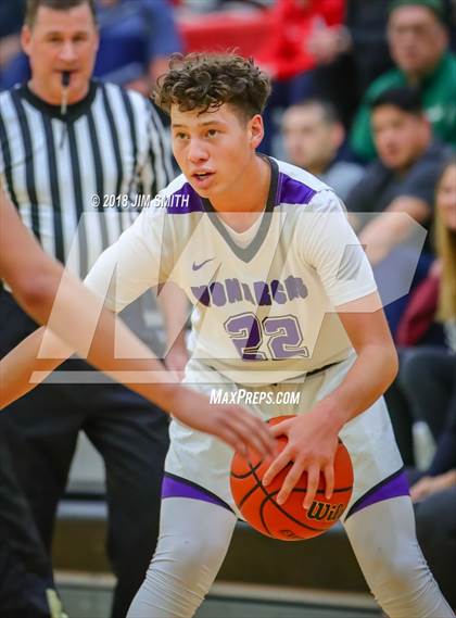 Thumbnail 2 in Hope Christian vs. Manzano (Albuquerque Academy Joe Armijo Basketball Classic) photogallery.