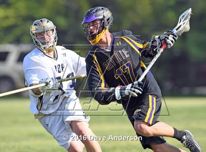 Thumbnail 2 in Bayport-Blue Point vs Sayville (Section 11 Class B Semifinal) photogallery.
