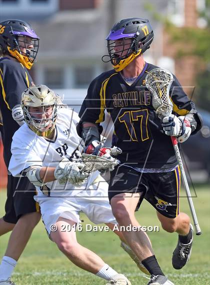 Thumbnail 3 in Bayport-Blue Point vs Sayville (Section 11 Class B Semifinal) photogallery.