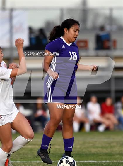 Thumbnail 2 in Brackenridge vs Lee [Robert E.] (NEISD Soccer Showcase) photogallery.