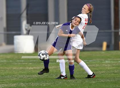 Thumbnail 1 in Brackenridge vs Lee [Robert E.] (NEISD Soccer Showcase) photogallery.