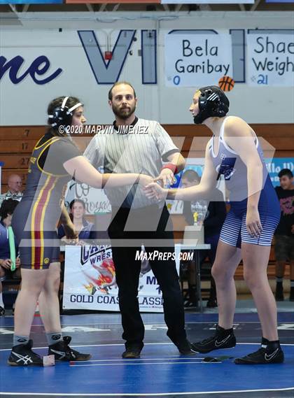 Thumbnail 1 in Coastal Canyon League Wrestling (Girls) photogallery.