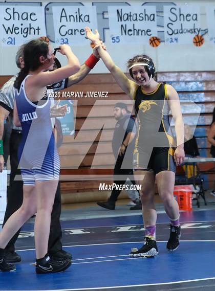Thumbnail 1 in Coastal Canyon League Wrestling (Girls) photogallery.