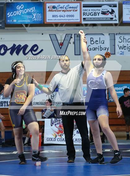 Thumbnail 2 in Coastal Canyon League Wrestling (Girls) photogallery.
