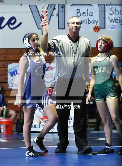 Thumbnail 2 in Coastal Canyon League Wrestling (Girls) photogallery.
