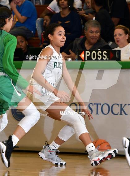 Thumbnail 3 in St. Mary's vs. Ribet Academy (St. Mary's Stockton MLK Showcase) photogallery.