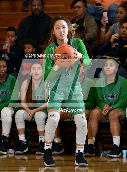 Thumbnail 3 in St. Mary's vs. Ribet Academy (St. Mary's Stockton MLK Showcase) photogallery.